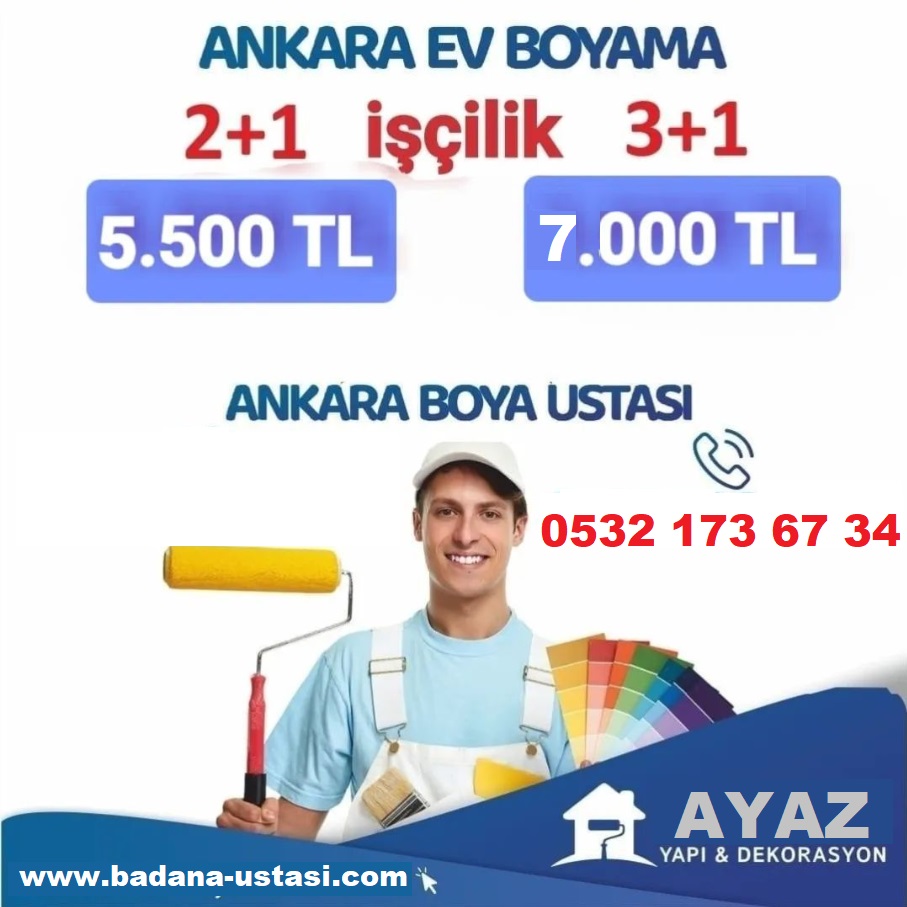 Ankara Boyacı Ustası, Badana ustası Ankara